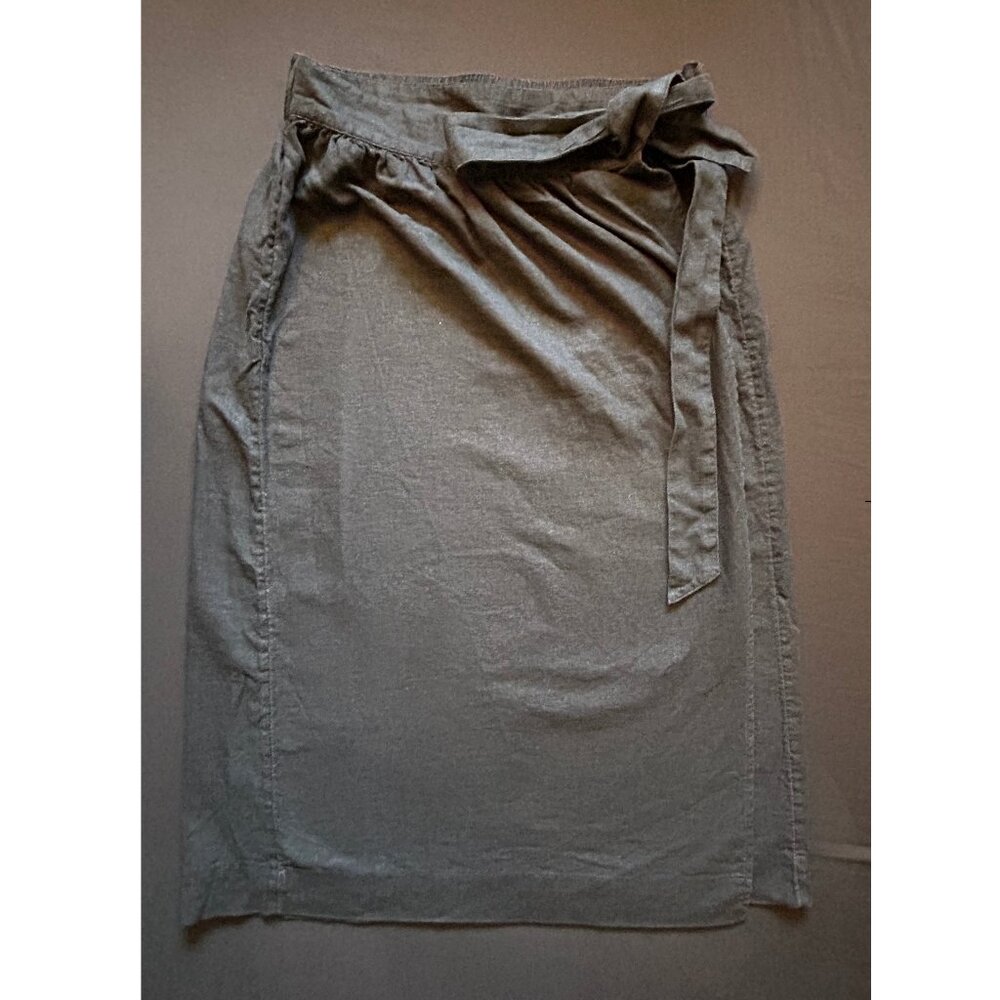 A New Day Black Wrap Skirt